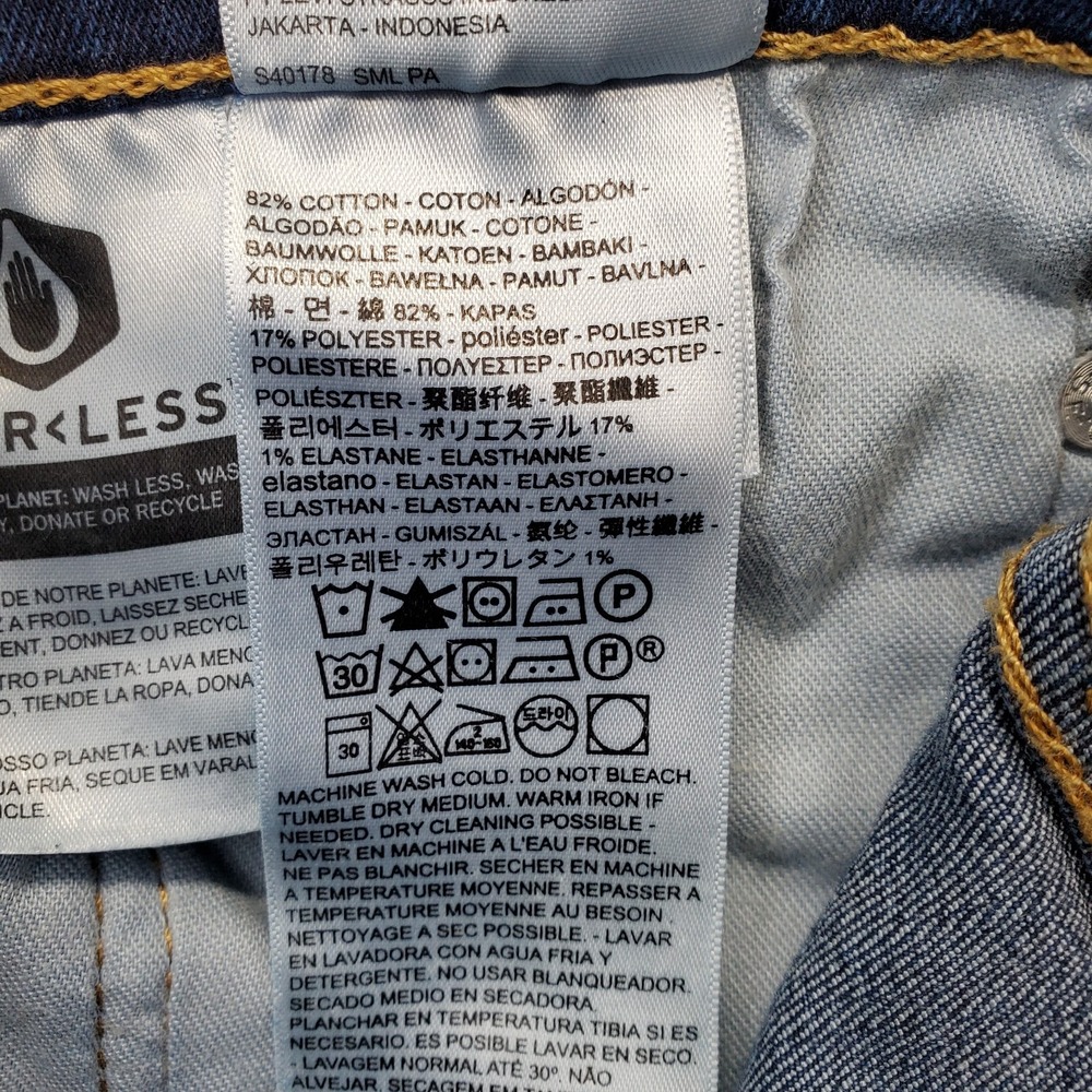 Levi's 502 Jeans Mens 38x32 Blue Denim Medium Wash Straight Leg 5-Pocket Design - Picture 9 of 11